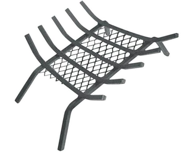 Simple Spaces LTFG-W23 Fireplace Grate with Ember Retainer, 5-Bar, 23  Discount - Image 2
