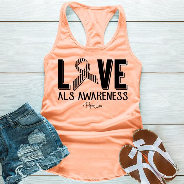 ALS Love Ribbon Hot on Sale - Image 5