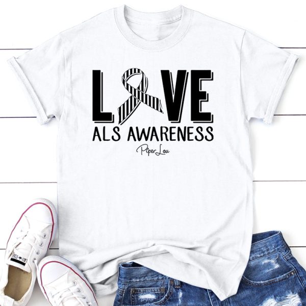ALS Love Ribbon Hot on Sale
