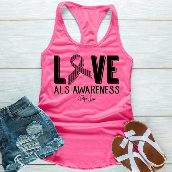 ALS Love Ribbon Hot on Sale - Image 4