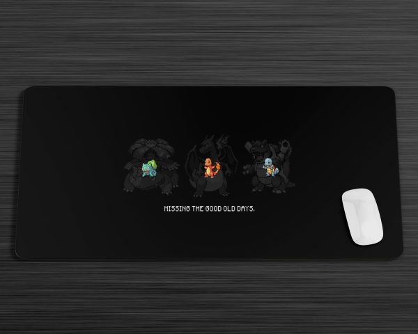 Pokemon Starter 8 Bit Gaming Mouse Pad Online now