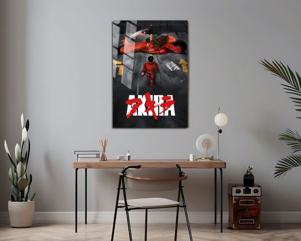Akira Classic Black Metal Poster Fashion - Image 4