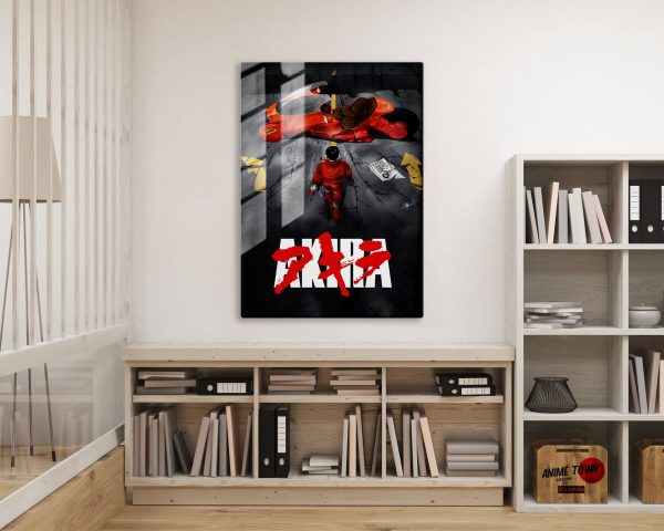 Akira Classic Black Metal Poster Fashion - Image 3