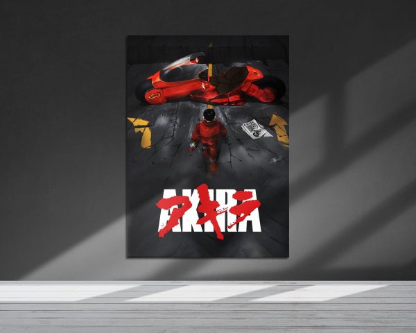 Akira Classic Black Metal Poster Fashion - Image 5