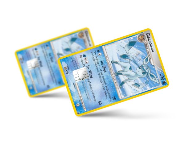 Glaceon Pokemon Card Credit Card Skin Discount - Image 3