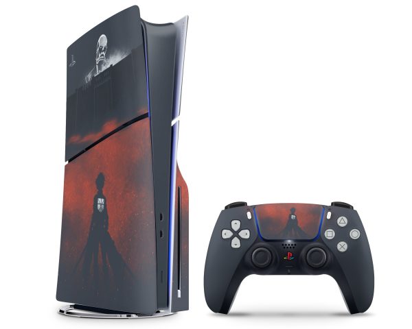 Attack On Titan Wall PS5 Slim Skin Sale