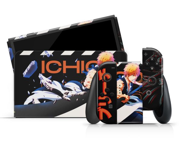 Bleach Kurosaki Ichigo Switch OLED Skin Fashion - Image 4